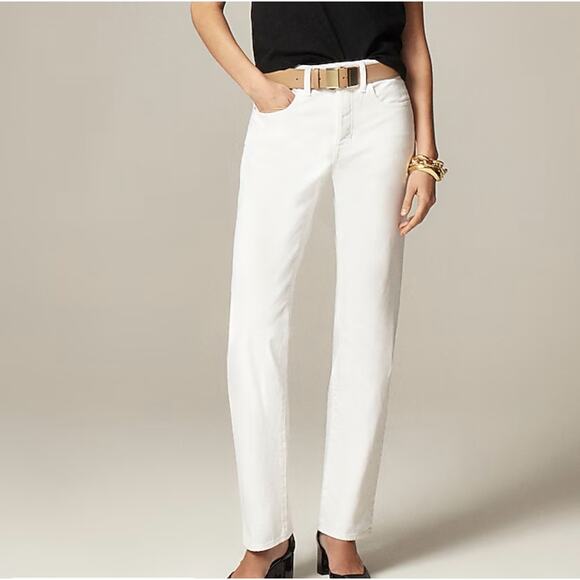 J Crew 84 Slouchy Jeans Womens 29 White - Picture 1 of 14